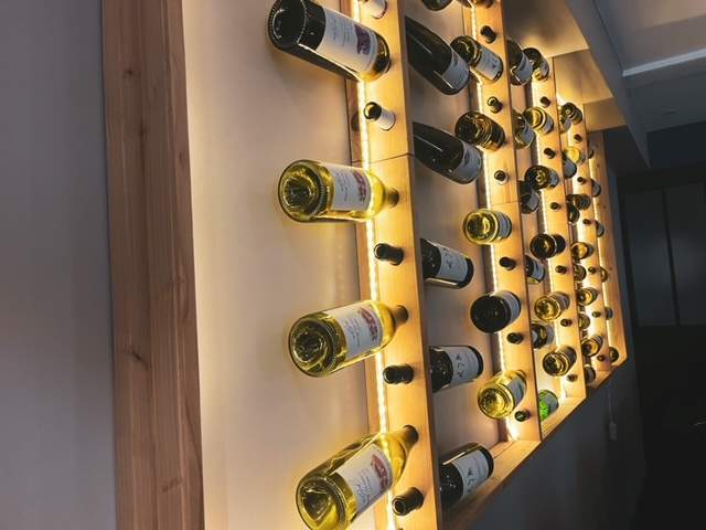 Cave à vins du restaurant Voreppe